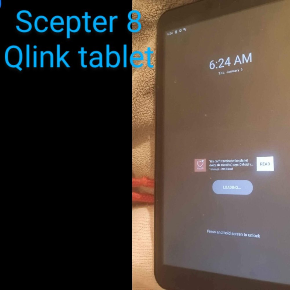 Scepter 8 qlink tablet
